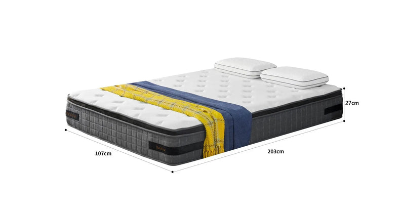 Harding Mattress with Euro-top King Single Size (Firm) by sue-e furniture