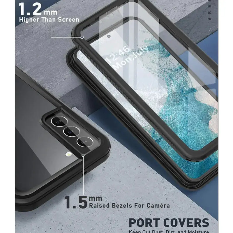 techplus Genuine RedPepper Samsung Galaxy S25 FE Waterproof Case | Shockproof Full Cover Techplus RedPepper Galaxy S25 FE Waterproof Case