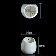 White Plant Pot Ceramic Planter by salelink.co.nz