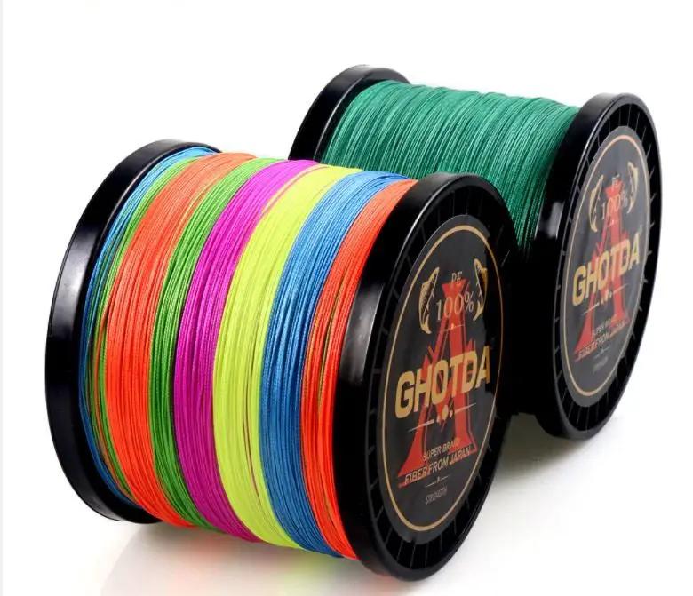 60 lb Ghotda Fishing Braid- 1000M Rolls PE4 Strand by NZ Diver