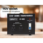 Giantz 1000 Watt Step Down Transformer by SportZone.co.nz