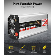 Giantz 1500W Puresine Wave DC-AC Power Inverter by SportZone.co.nz