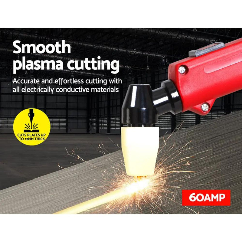 Giantz 60 Amp Inverter Welder Cutter Gas DC iGBT Welding Machine Portable by SportZone.co.nz