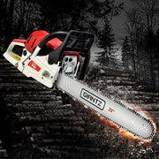 SportZone.co.nz Tools > Industrial Tools Giantz 62CC Petrol Chainsaw 20” Bar Commercial E-Start Tree Cutting Saw Giantz 62cc Petrol Chainsaw E Start 20 Inch Bar