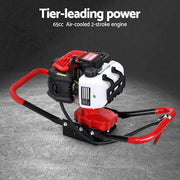 SportZone.co.nz Tools > Power Tools Giantz 65CC Post Hole Digger 200mm Petrol Drill Auger Extension Bits Giantz 65CC Post Hole Digger 200mm Petrol Drill Auger Extension Bits