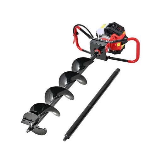 SportZone.co.nz Tools > Power Tools Giantz 65CC Post Hole Digger 200mm Petrol Drill Auger Extension Bits Giantz 65CC Post Hole Digger 200mm Petrol Drill Auger Extension Bits