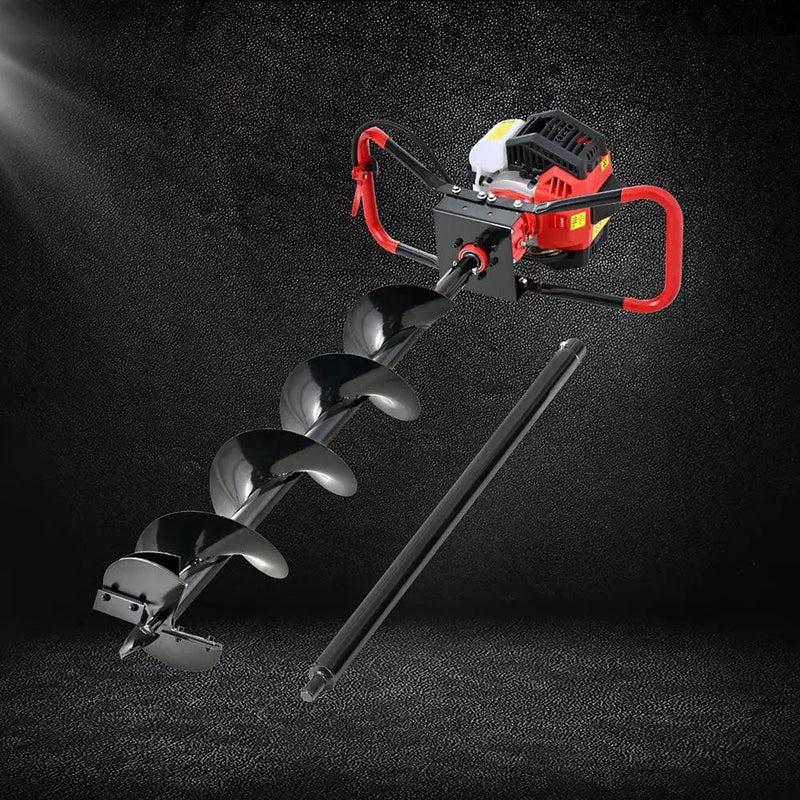 SportZone.co.nz Tools > Power Tools Giantz 65CC Post Hole Digger 200mm Petrol Drill Auger Extension Bits Giantz 65CC Post Hole Digger 200mm Petrol Drill Auger Extension Bits