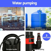 SportZone.co.nz Tools > Pumps > Sewage Pumps Giantz 750W Water Pump Dirty Submersible Sump Swim Pool Flooding Pond Clean Giantz 750W Water Pump Dirty Submersible Sump Swim Pool Flooding Pond Clean