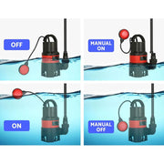 Giantz 750W Water Pump Dirty Submersible Sump Swim Pool Flooding Pond Clean by SportZone.co.nz