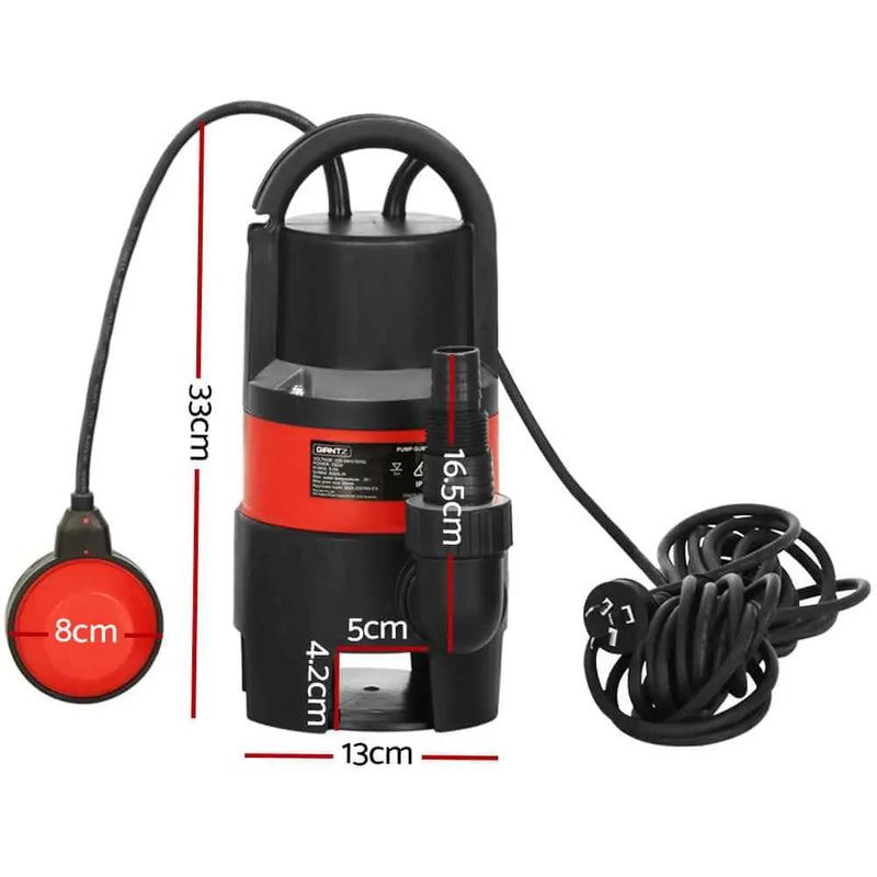 Giantz 750W Water Pump Dirty Submersible Sump Swim Pool Flooding Pond Clean by SportZone.co.nz