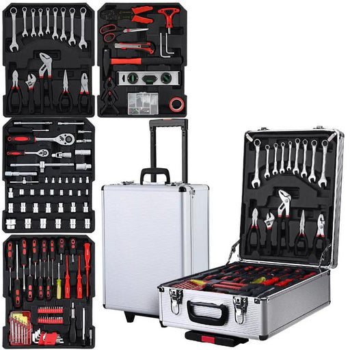 Giantz 786pcs Tool Kit Trolley Case Mechanics Box Toolbox Portable DIY Set by SportZone.co.nz