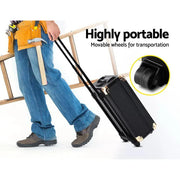 Giantz 816pcs Tool Kit Trolley Case Mechanics Box Toolbox Portable DIY Set by SportZone.co.nz