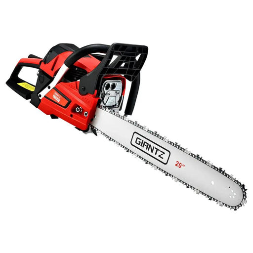 Giantz Chainsaw Petrol 52CC 20" Bar Commercial E-Start Pruning Chain Saw by SportZone.co.nz