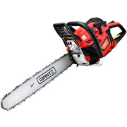 Giantz Chainsaw Petrol 52CC 20" Bar Commercial E-Start Pruning Chain Saw by SportZone.co.nz