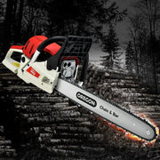 Giantz Chainsaw Petrol 52CC 20" Oregon Bar Commercial E-Start Pruning Chain Saw by SportZone.co.nz