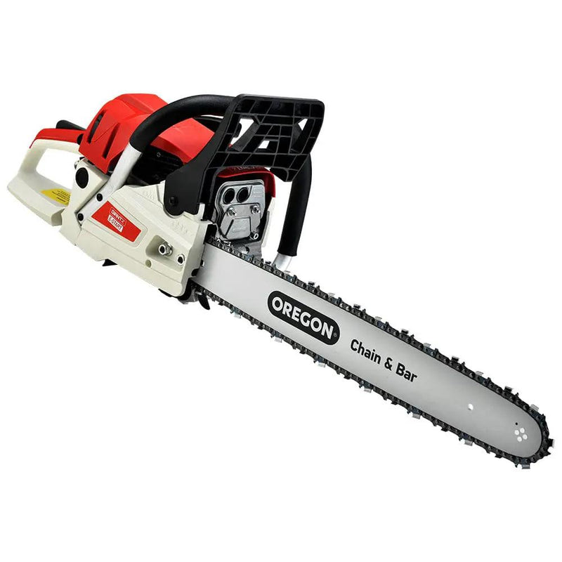 Giantz Chainsaw Petrol 52CC 20" Oregon Bar Commercial E-Start Pruning Chain Saw by SportZone.co.nz