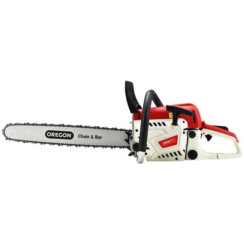 Giantz Chainsaw Petrol 52CC 20" Oregon Bar Commercial E-Start Pruning Chain Saw by SportZone.co.nz