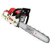 SportZone.co.nz Tools > Industrial Tools Giantz 62cc Petrol Chainsaw With 20 Inch Bar And E Start Giantz 62cc Petrol Chainsaw E Start 20 Inch Bar