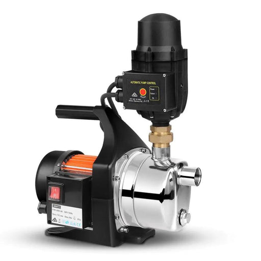 SportZone.co.nz Tools > Pumps > Irrigation Pumps Giantz Garden Water Pump 1500W High Pressure Tank Rain Farm Irrigation Black Giantz Garden Water Pump 1500W High Pressure Tank Rain Farm Irrigation Black