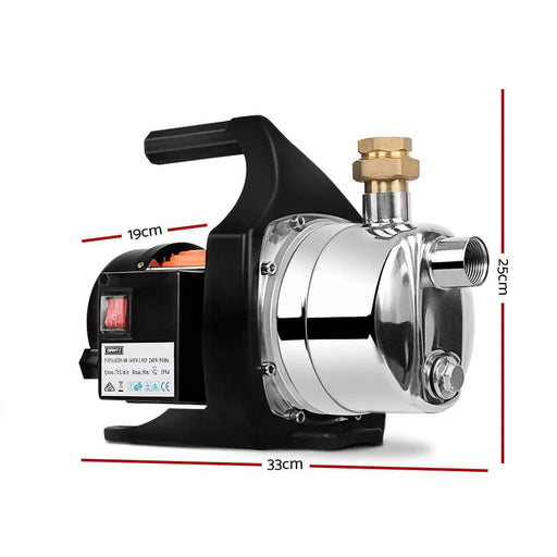 Giantz Garden Water Pump High Pressure 1500W Tank Rain Farm Irrigation House by SportZone.co.nz