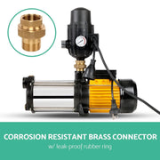 SportZone.co.nz Tools > Pumps > Irrigation Pumps Giantz Garden Water Pump High Pressure 2000W 4-Stage Tank Irrigation Black Giantz Garden Water Pump High Pressure 2000W 4-Stage Tank Irrigation Black