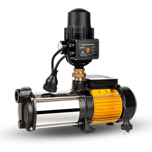 SportZone.co.nz Tools > Pumps > Irrigation Pumps Giantz Garden Water Pump High Pressure 2000W 4-Stage Tank Irrigation Black Giantz Garden Water Pump High Pressure 2000W 4-Stage Tank Irrigation Black