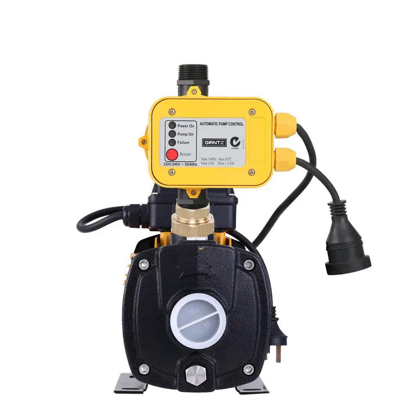 Giantz Garden Water Pump High Pressure 2000W 5-Stage Tank Irrigation Yellow by SportZone.co.nz