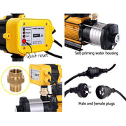 Giantz Garden Water Pump High Pressure 2000W 5-Stage Tank Irrigation Yellow by SportZone.co.nz
