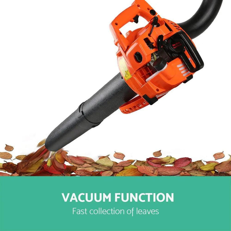 SportZone.co.nz Tools > Power Tools > Outdoor Power Equipment Giantz Petrol Leaf Blower Garden Vacuum Handheld Commercial Outdoor Tool 36CC Giantz Petrol Leaf Blower Garden Vacuum Handheld Commercial Outdoor Tool 36CC