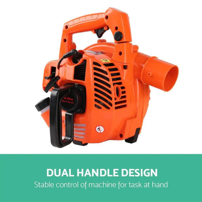 SportZone.co.nz Tools > Power Tools > Outdoor Power Equipment Giantz Petrol Leaf Blower Garden Vacuum Handheld Commercial Outdoor Tool 36CC Giantz Petrol Leaf Blower Garden Vacuum Handheld Commercial Outdoor Tool 36CC