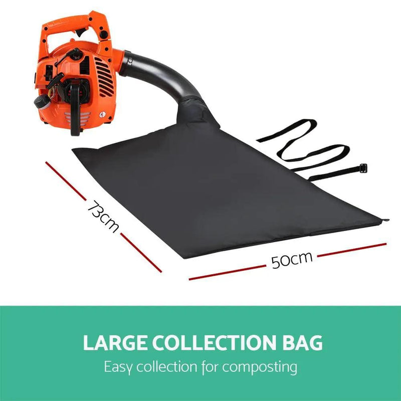 SportZone.co.nz Tools > Power Tools > Outdoor Power Equipment Giantz Petrol Leaf Blower Garden Vacuum Handheld Commercial Outdoor Tool 36CC Giantz Petrol Leaf Blower Garden Vacuum Handheld Commercial Outdoor Tool 36CC