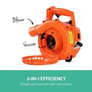 SportZone.co.nz Tools > Power Tools > Outdoor Power Equipment Giantz Petrol Leaf Blower Garden Vacuum Handheld Commercial Outdoor Tool 36CC Giantz Petrol Leaf Blower Garden Vacuum Handheld Commercial Outdoor Tool 36CC