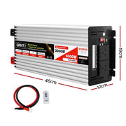 Giantz Power Inverter 3000W or 6000W Pure Sine Wave 12V-240V Camping Boat Caravan by SportZone.co.nz
