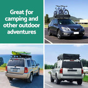 SportZone.co.nz Auto Accessories > Auto Accessories Others > Cross Bar Giantz Universal Car Roof Rack Basket Luggage Vehicle Cargo Carrier 160cm Black Giantz Universal Car Roof Rack Basket Luggage Vehicle Cargo Carrier 160cm Black