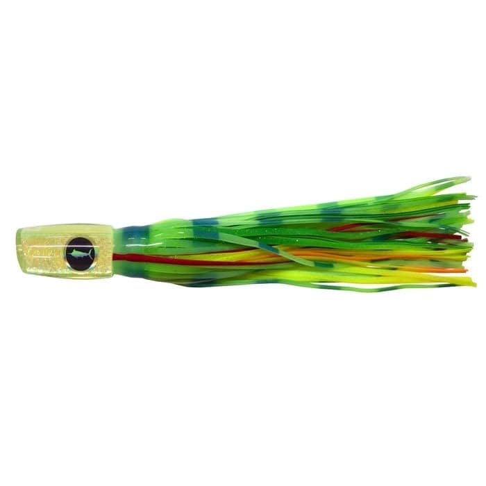 Bluewater Skirt 10" Plunger Lumo Green - Action Outdoors Kiwi