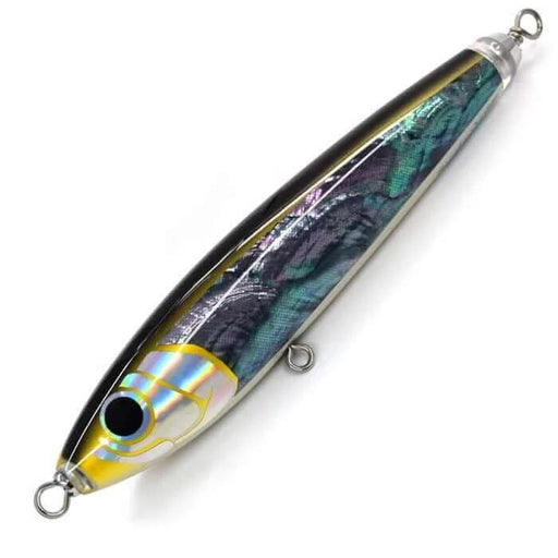 Bluewater Stickbait Floating Gold lure designed for saltwater fishing, perfect for targeting big game species.