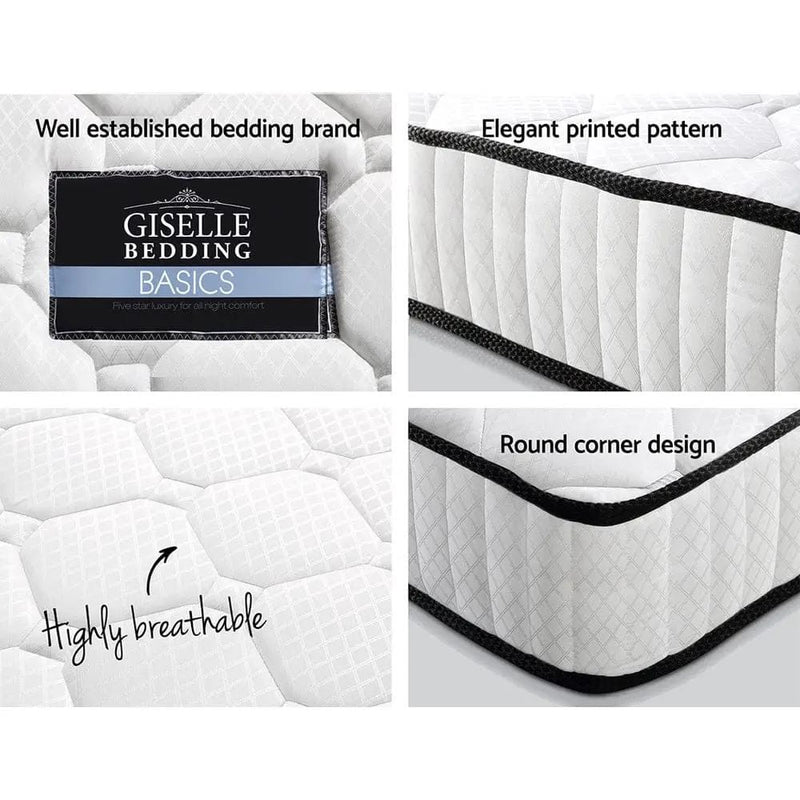 SportZone.co.nz Furniture > Mattresses > Single Mattress Giselle Bedding 21cm Mattress Tight Top Single Giselle Bedding 21cm Mattress Tight Top Single