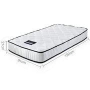 SportZone.co.nz Furniture > Mattresses > Single Mattress Giselle Bedding 21cm Mattress Tight Top Single Giselle Bedding 21cm Mattress Tight Top Single