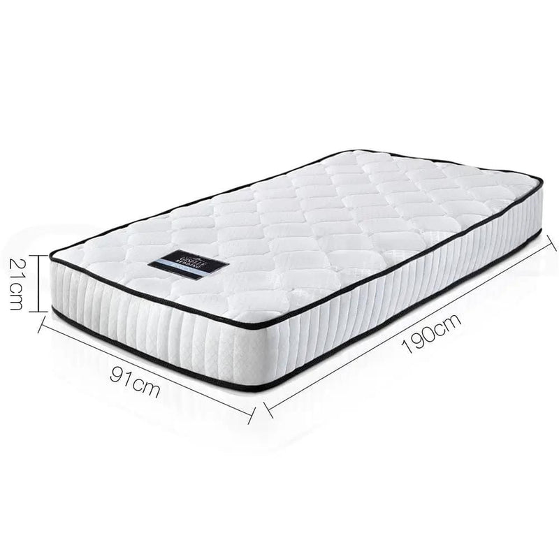 SportZone.co.nz Furniture > Mattresses > Single Mattress Giselle Bedding 21cm Mattress Tight Top Single Giselle Bedding 21cm Mattress Tight Top Single