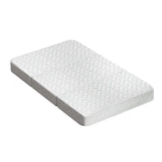 Giselle Bedding Foldable Mattress Folding Foam Cot Bed White by SportZone.co.nz