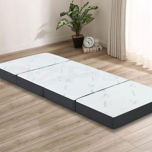 Giselle Bedding Foldable Mattress Folding Foam Sofa Bed Mat Bamboo by SportZone.co.nz