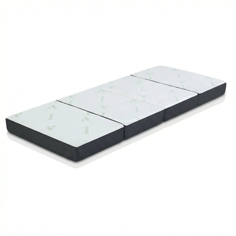 Giselle Bedding Foldable Mattress Folding Foam Sofa Bed Mat Bamboo by SportZone.co.nz