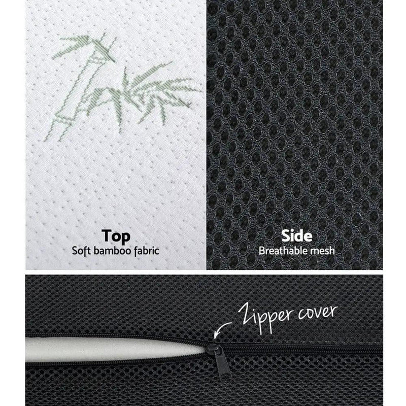 Giselle Bedding Foldable Mattress Folding Foam Sofa Bed Mat Bamboo by SportZone.co.nz