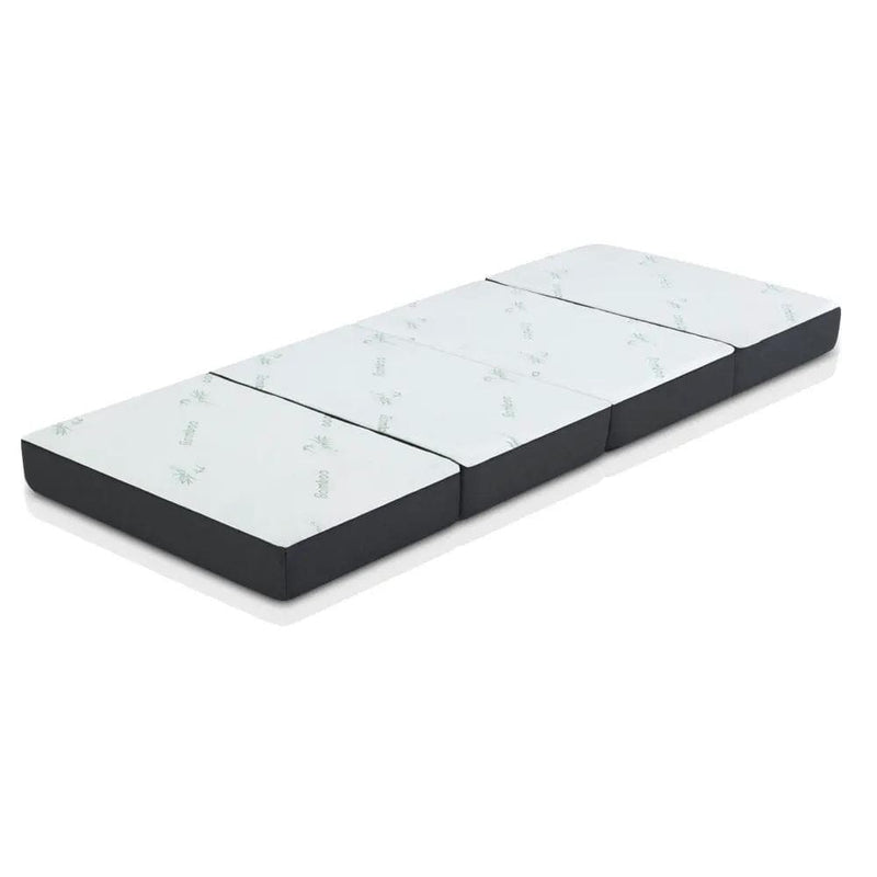 SportZone.co.nz Furniture > Mattresses Giselle Bedding Foldable Mattress Folding Foam Sofa Bed Mat Bamboo Giselle Bedding Foldable Mattress Folding Foam Sofa Bed Mat Bamboo