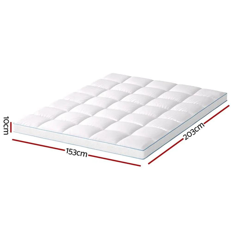 SportZone.co.nz Furniture > Mattresses > Mattress Toppers Giselle Bedding Mattress Topper Pillowtop Bamboo 10cm Queen Giselle Bedding Mattress Topper Pillowtop Bamboo 10cm Queen