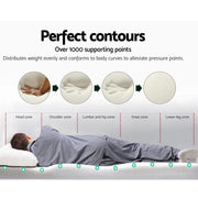 Giselle Bedding Memory Foam Mattress Topper 8cm Double by SportZone.co.nz