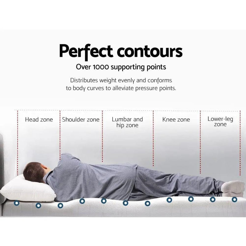 SportZone.co.nz Furniture > Mattresses > Mattress Toppers Giselle Bedding Memory Foam Mattress Topper Cool Gel 8cm Queen Giselle Bedding Memory Foam Mattress Topper Cool Gel 8cm Queen