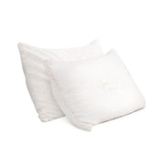 Giselle Bedding Memory Foam Pillow Bamboo Cover Twin Pack by SportZone.co.nz