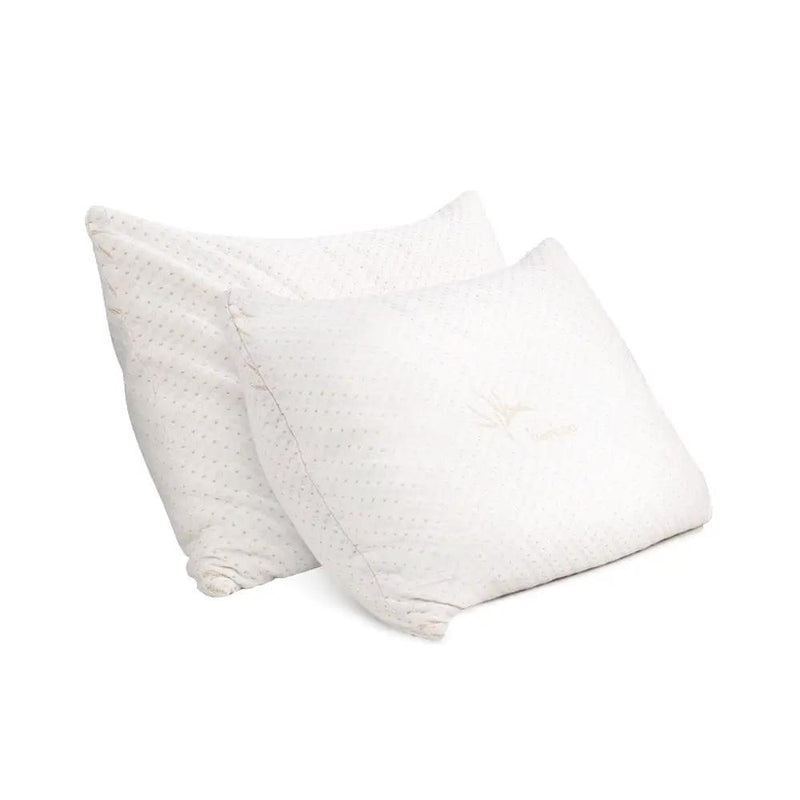 Giselle Bedding Memory Foam Pillow Bamboo Cover Twin Pack by SportZone.co.nz
