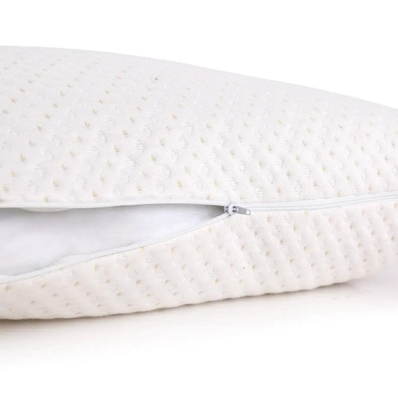 Giselle Bedding Memory Foam Pillow Bamboo Cover Twin Pack by SportZone.co.nz